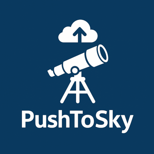 PushToSky Logo – Smart Telescope Control
